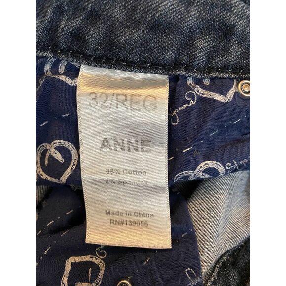 Shyanne Anne Bootcut Distressed Denim Jeans Size 32R - Picture 6 of 9